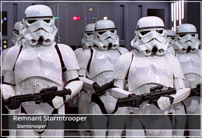 This image has an empty alt attribute; its file name is Stormtrooper-Name-Plate.png