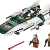 LEGO Star Wars: The Rise of Skywalker Resistance A Wing Starfighter - Image 7