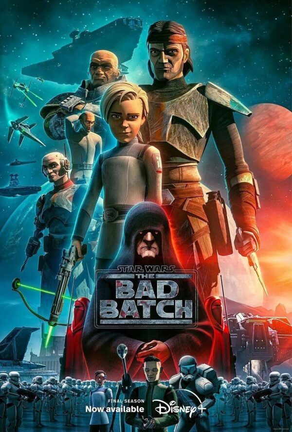 Star Wars The Bad Batch Season 3 2024 TV Poster size: 24"x36" (24"x36"(60cm X 90cm)-1)