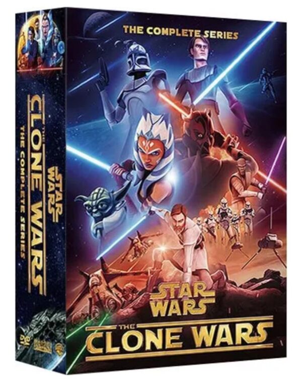 Star Wars: The Clone Wars Season 1-7 Complete Series DVD