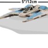 Star Wars Micro Galaxy Squadron Fang Fighter - 5-inch Vehicle with 1-Inch Micro Figure Accessory - Image 6