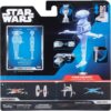 STAR WARS Micro Galaxy Squadron B-Wing Starfighter - 5-Inch Vehicle with Rotating Cockpit, Foldout Wings, and 1-Inch Micro Figure Accessory - Image 4