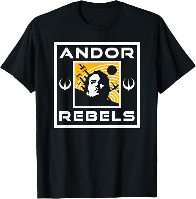 Star Wars Andor Rebels Cassian Andor Minimalistic Poster T-Shirt