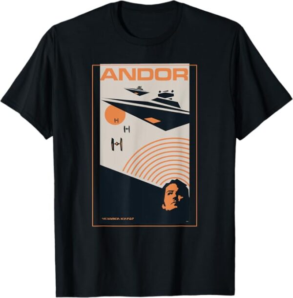 Star Wars Andor Season 2 Imperial Forces Retro Poster Art T-Shirt Search this page