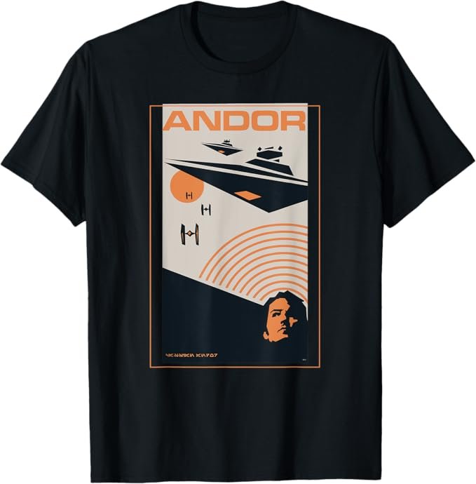 Star Wars Andor Season 2 Imperial Forces Retro Poster Art T-Shirt Search this page