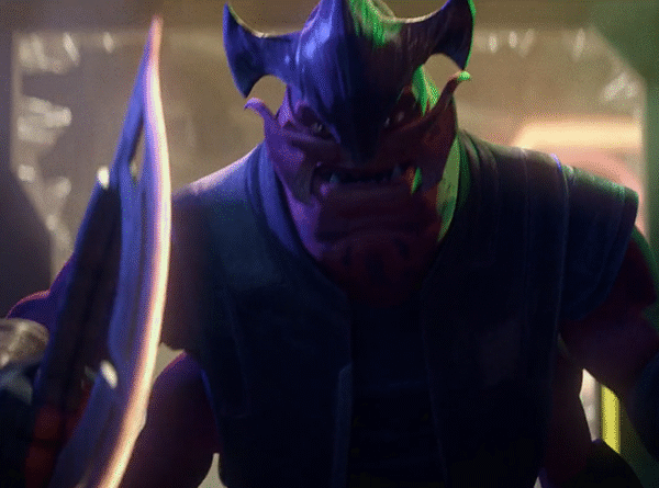 Unidentified Four-armed Alien